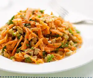 Carrot Slaw with Cashews