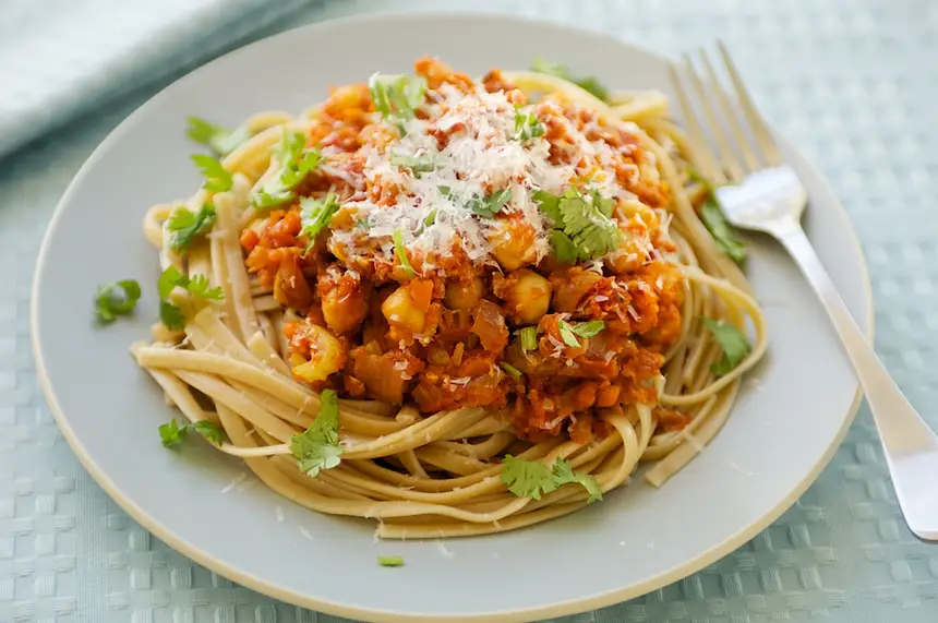 Best Chickpea Bolognese