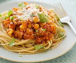Best Chickpea Bolognese