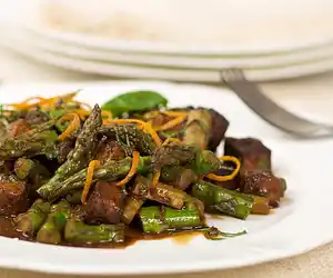 Orange-Roasted Tofu & Asparagus