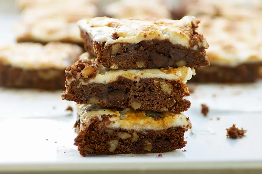 Fudgy Rocky Road Brownies