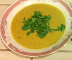 Coconut Curried Butternut Squash Soup