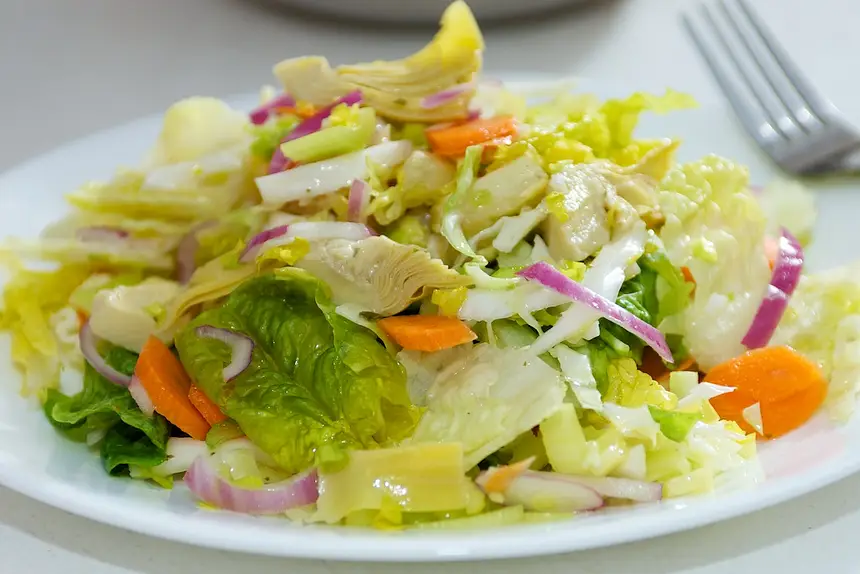 6 Minute Veggie Salad