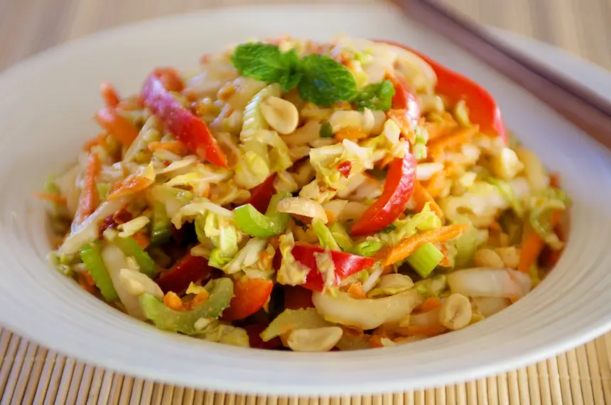 Thai Cabbage Slaw