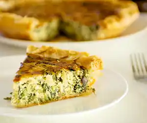Italian Spinach Ricotta Quiche