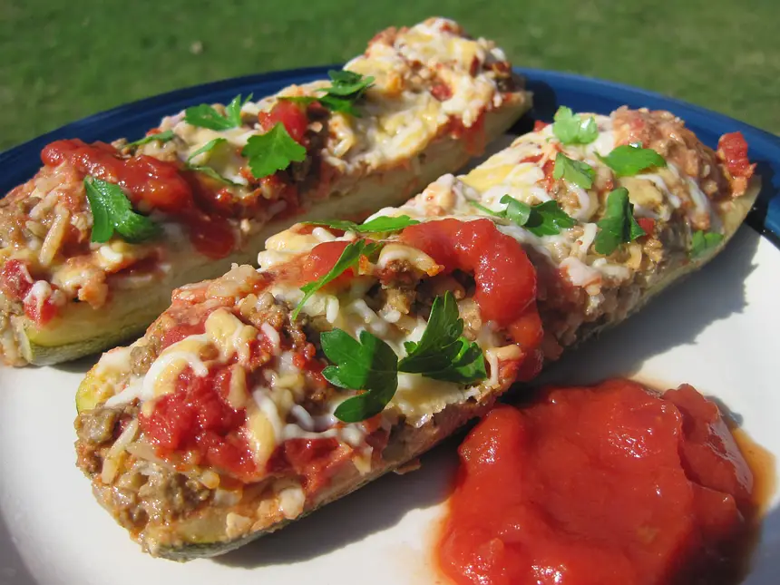 Stuffed Zucchini