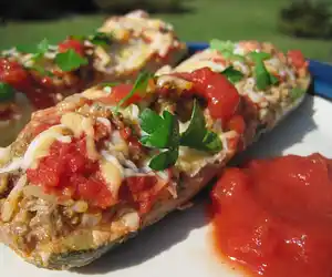 Stuffed Zucchini