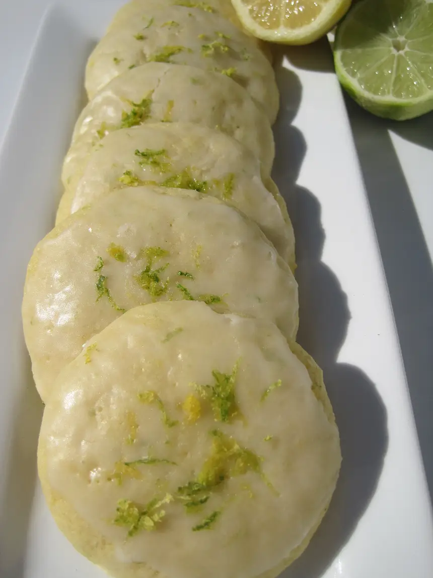 Lemon-Lime Tea Cookies