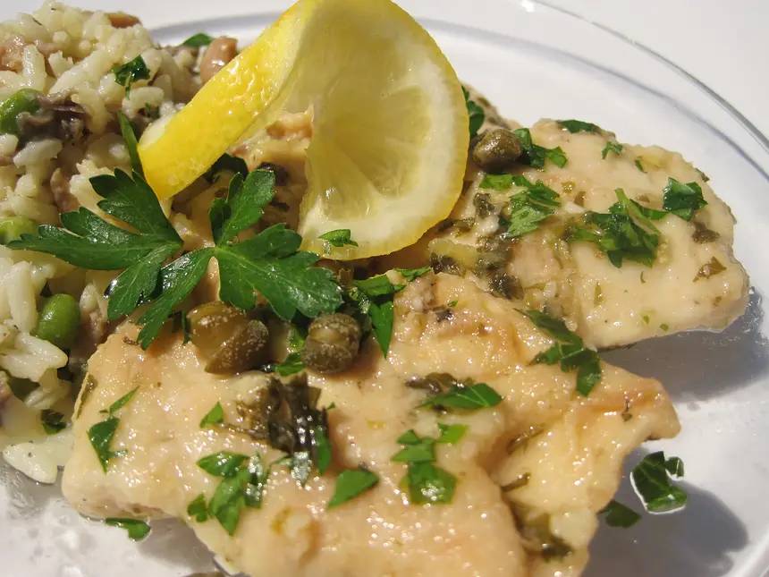 Herbed Chicken Piccata