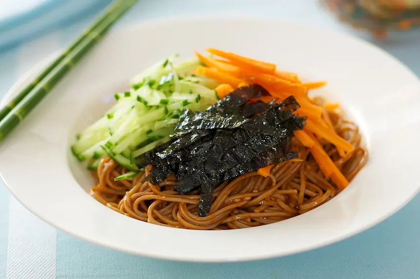 Spicy Soba Noodle Salad