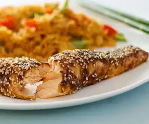 Asian Glazed Salmon (Easy)