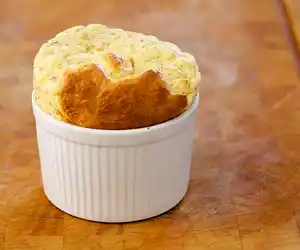 Smoked Salmon Cream Cheese Soufflé