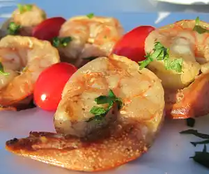 Grilled Garlic Shrimp