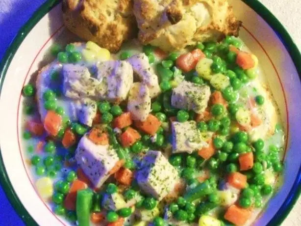 Mama D's Busy Night, Not Quite Chicken Pot Pie