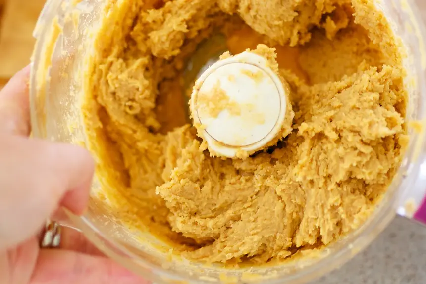 Process until the mixture is well blended.