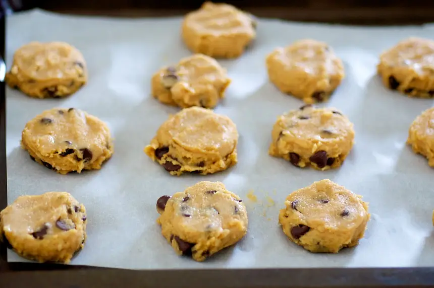 Wet your hands, form the batter into about 1 ½