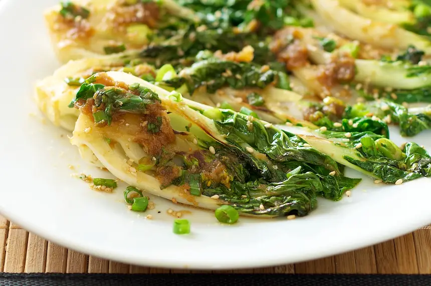 Baby Shanghai Bok Choy with Sesame