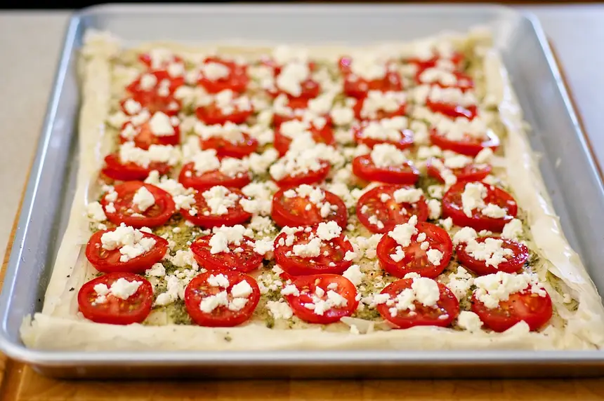Sprinkle the remaining cheese over the top.  