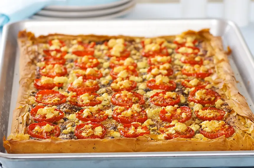 Bake the tart