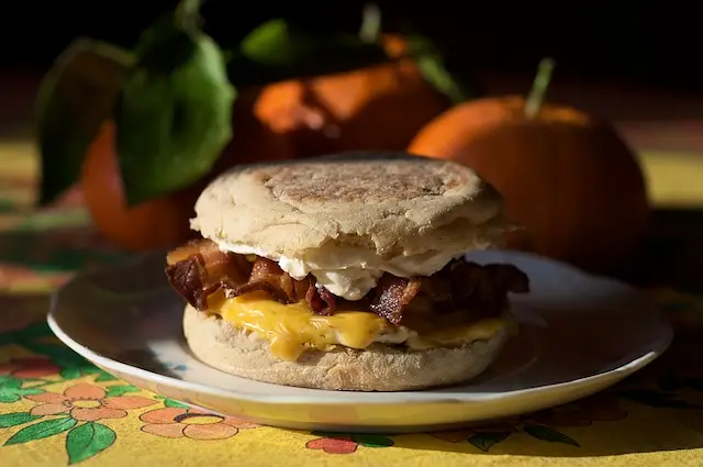 Kicked Up Breakfast Sandwich