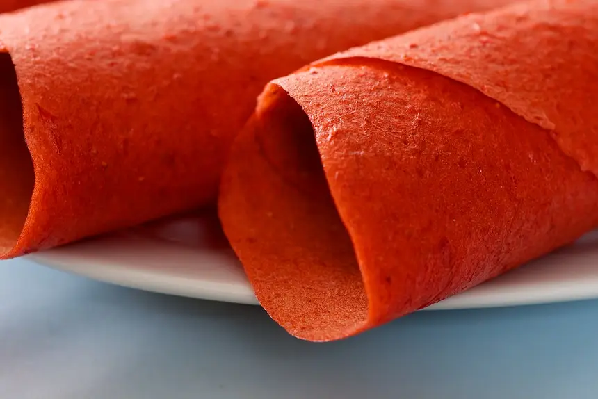 Strawberry, Rhubarb & Pineapple Fruit Leather 