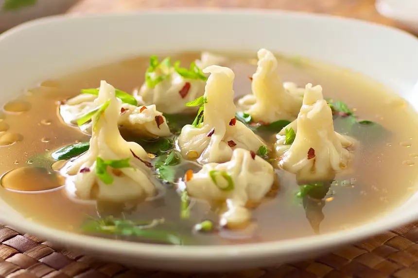 Amazing Shrimp Wonton Soup