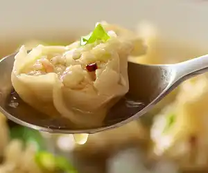 Amazing Shrimp Wonton Soup