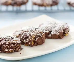 Guilt-Free Chocolate Fudge Cookies