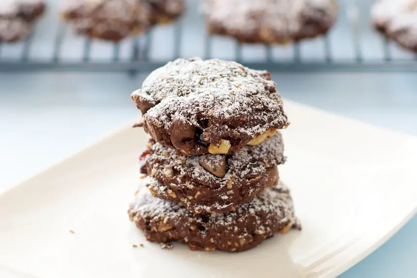 Guilt-Free Chocolate Fudge Cookies