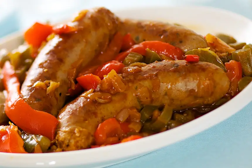 Almost Grandma's Sausage & Peppers