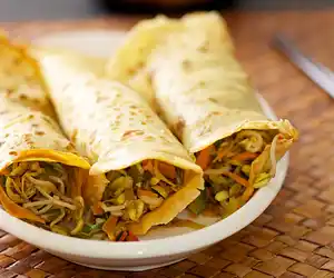 Bean Sprouts Stir-Fry with Bell Pepper & Carrot
