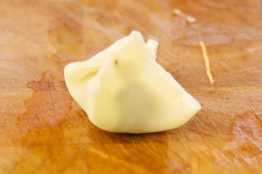 and squeeze to form a 