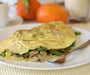 Asparagus Omelette