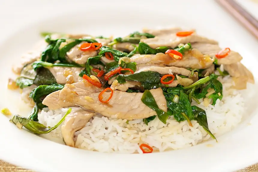 Thai Pork with Basil