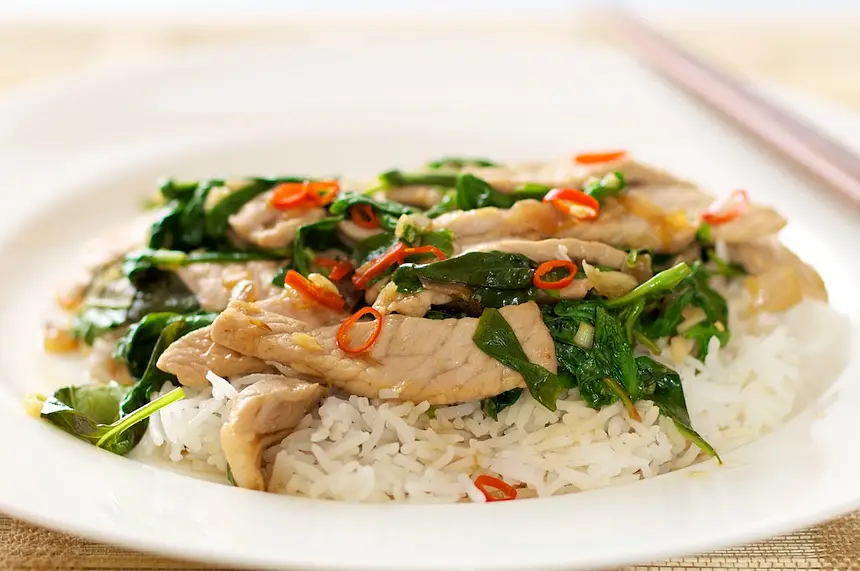 Thai Pork with Basil
