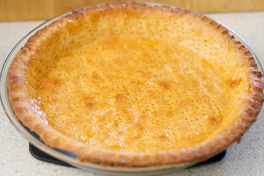 Warm up apricot jam