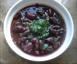 Red Cabbage & Red Bean Soup