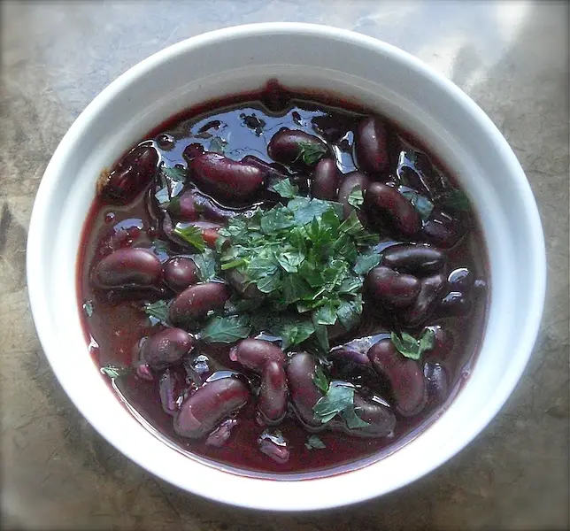 Red Cabbage & Red Bean Soup