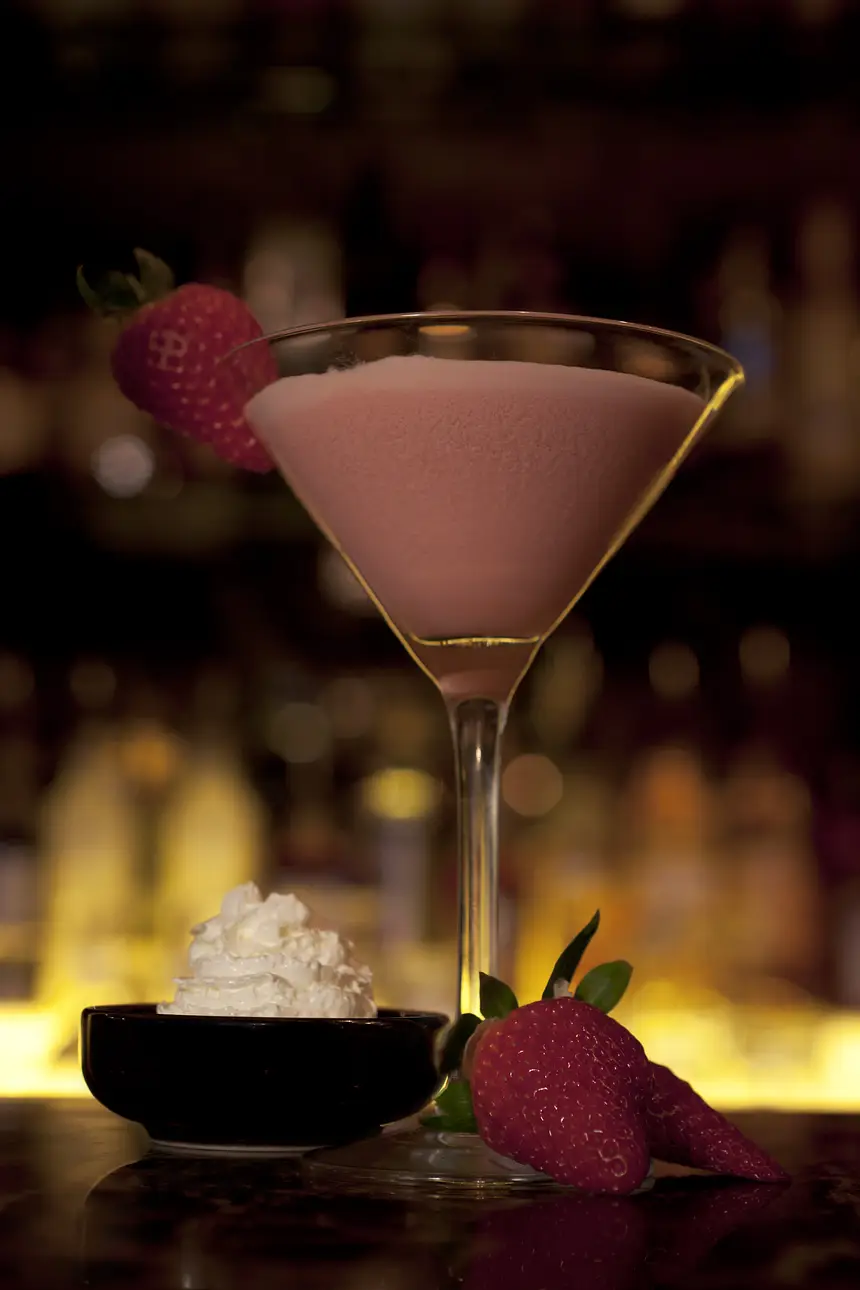 Strawberries & Cream Cocktail