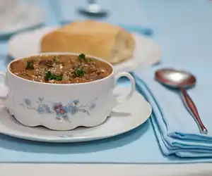 Mushroom Cashew Bisque