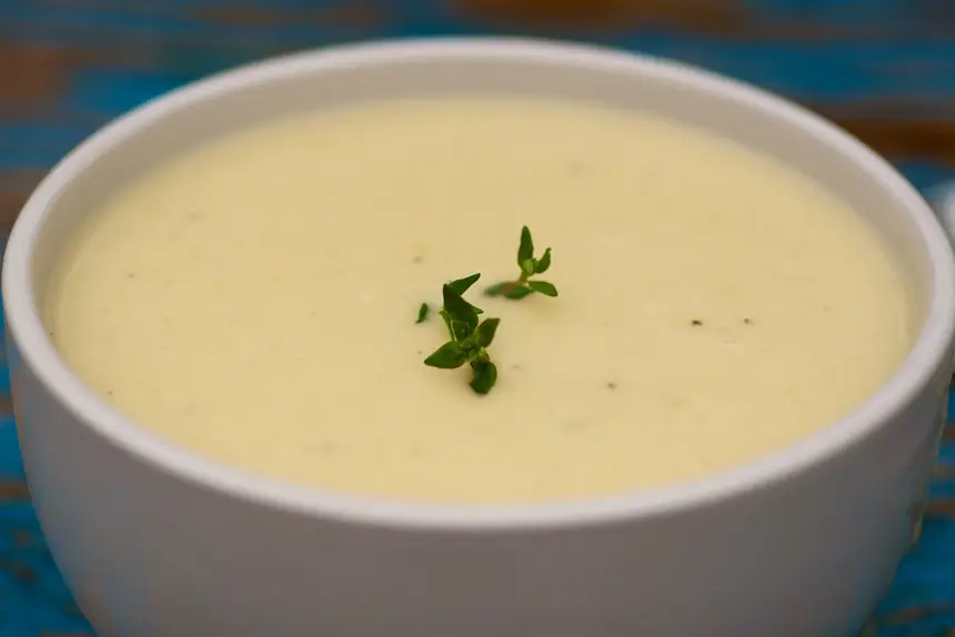 Sour Cream of Potato Soup