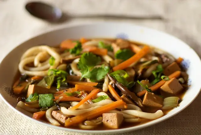 Asian Udon Noodle Soup