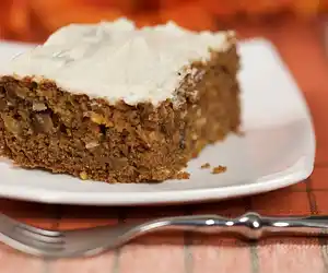 Moist Carrot Cake with Cream Cheese Frosting