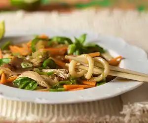Chicken Udon Noodle Soup