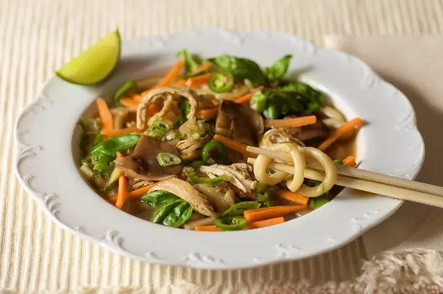 Chicken Udon Noodle Soup
