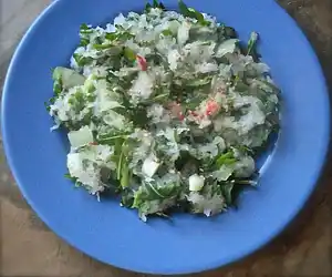 Long White Radish & Arugula Salad