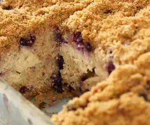 Blueberry Cream Cheese Coffeecake