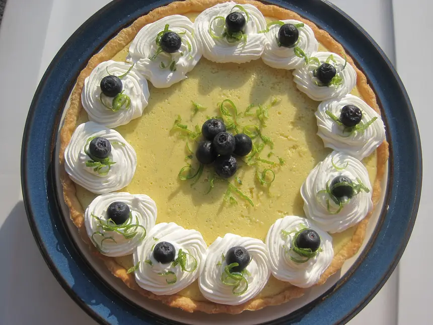 Simply Refreshing Summer Lime Tart