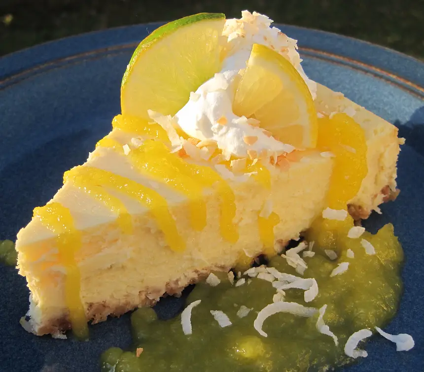 Suzy's Lime Cheesecake