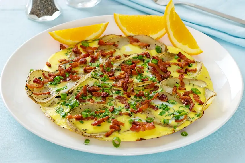 Basque Tortilla (Breakfast Bacon, Potato & Eggs)